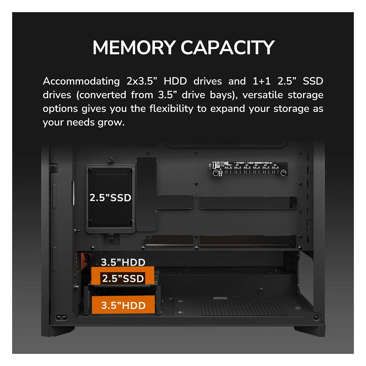 Kasë Midi COUGAR Airface 180 ARGB - Zezë - 19
