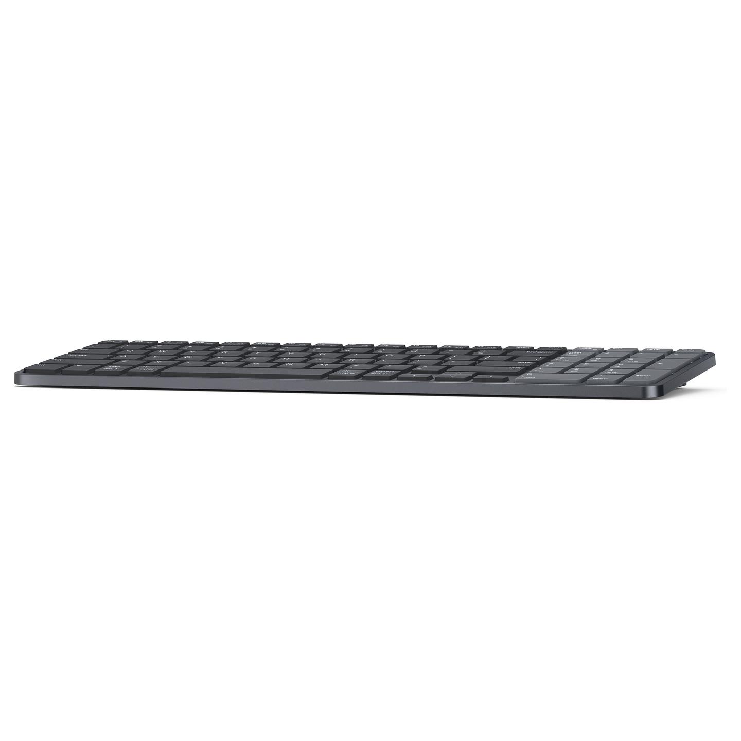Tastierë pa kabllo Dell Pro 7 KB746, Bluetooth 6.0, marrës USB Dell Secure Link, kompakte, e rikarikueshme, QWERTZ gjermane – Hiri - 6