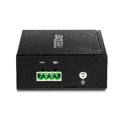 Konvertues Mediash TRENDnet TI-PF11SFP, 1x SFP Gigabit, 1x RJ45 Gigabit PoE+ 30 W, Industrial - Zezë - 4