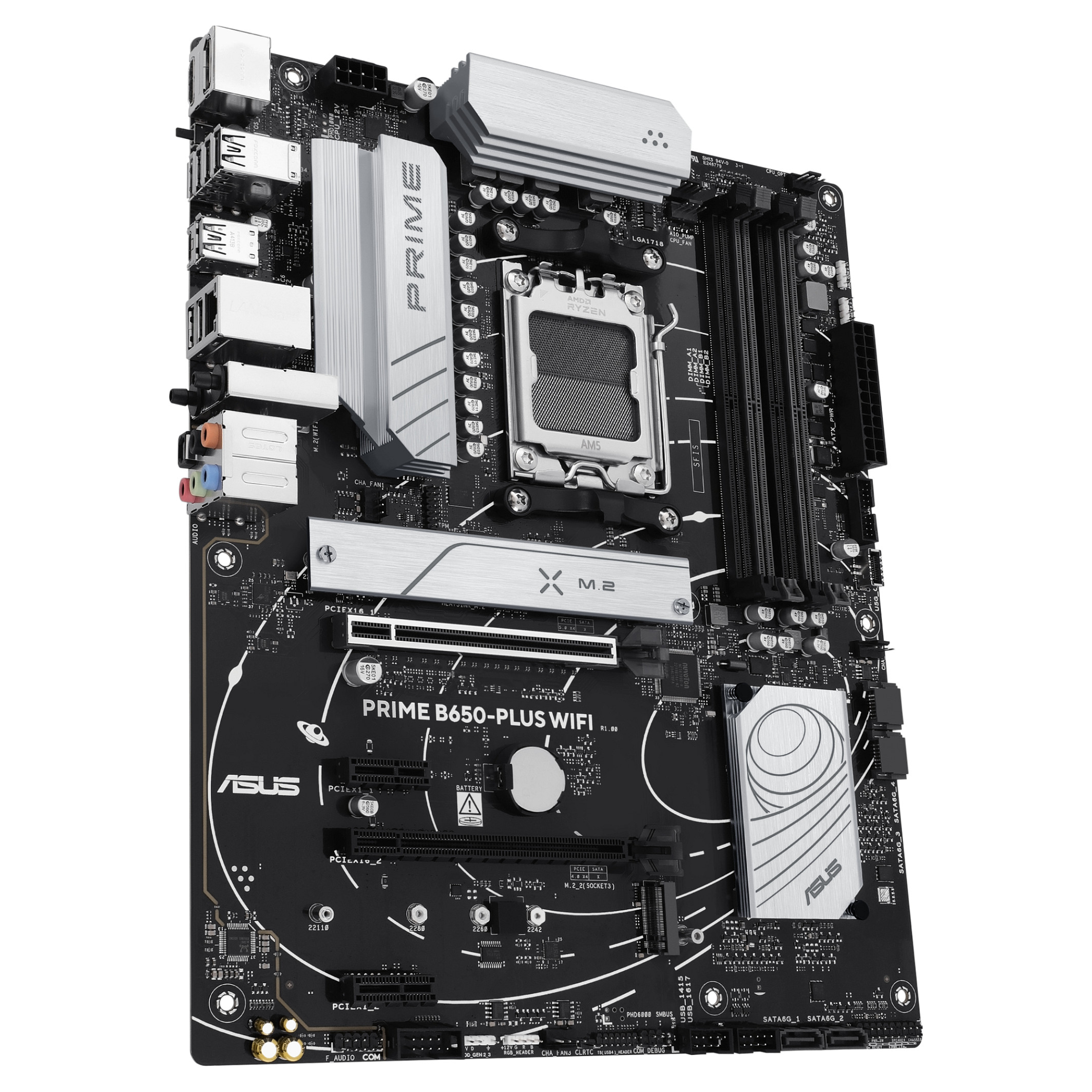 Pllakë Amë AMD AM5 ASUS PRIME B650-PLUS WIFI / DDR5 / ATX / HDMI+DP - 4