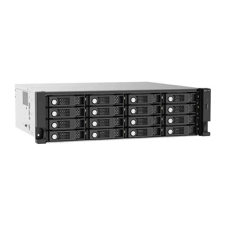 Njësi Zgjerimi QNAP TL-R1620Sep-RP, 16 Bay SATA/SAS, 12Gb/s SAS, 3U Rackmount, Furnizim me Energji Redundant - Argjend - 4