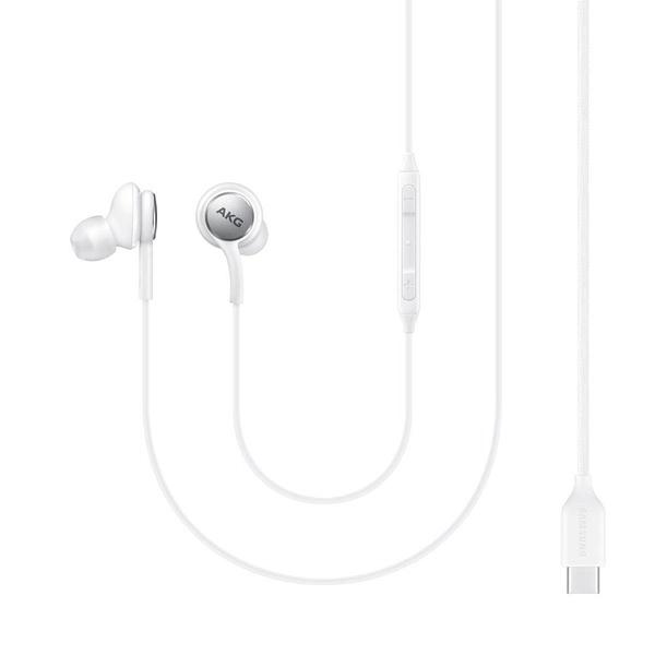 Kufje me kabllo Samsung EO-IC100BWEGEU / In-Ear / USB-C / AKG / Mikrofon – Bardhë - 2