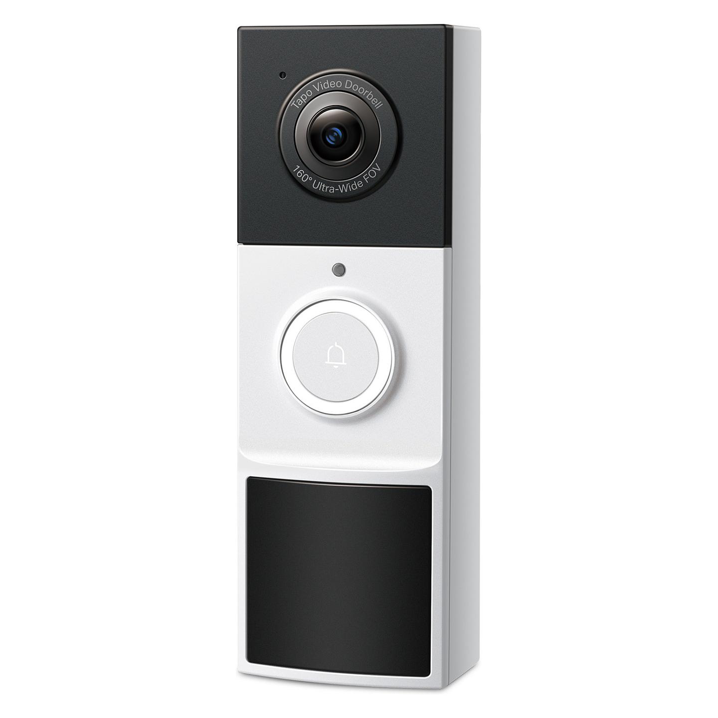 Kamera Sigurie IP CCTV TP-Link Tapo D210, 2K 3MP, 2304 × 1296, Wi-Fi, 160°, IP65, Bateri 180 Ditë - Bardhë - 2