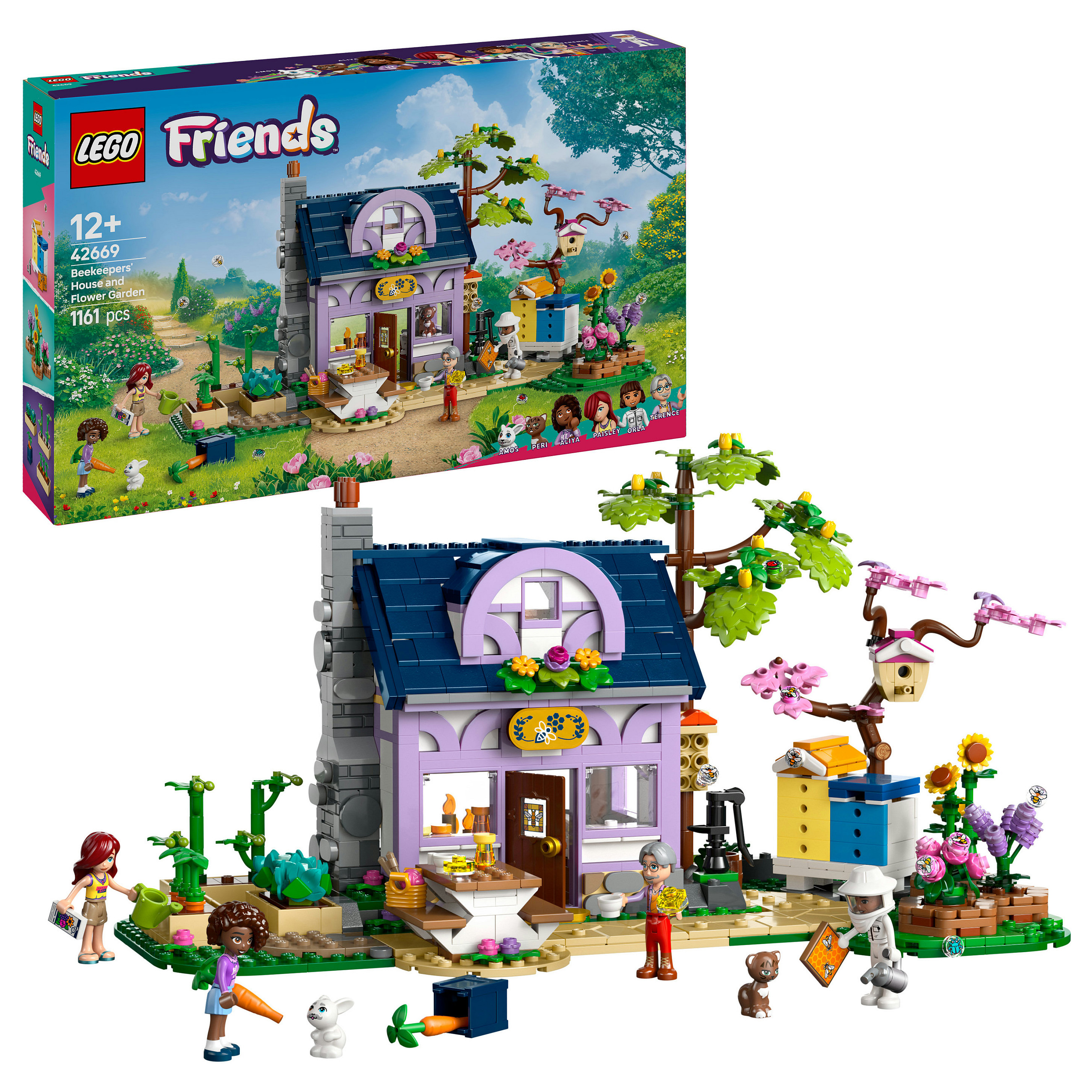 LEGO 42669 Friends Beekeeper’s House and Flower Garden - 15