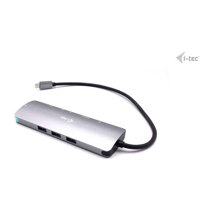 Docking Station D‑i‑tec Metal USB‑C Nano / 4K / HDMI+LAN+Power Delivery - 4
