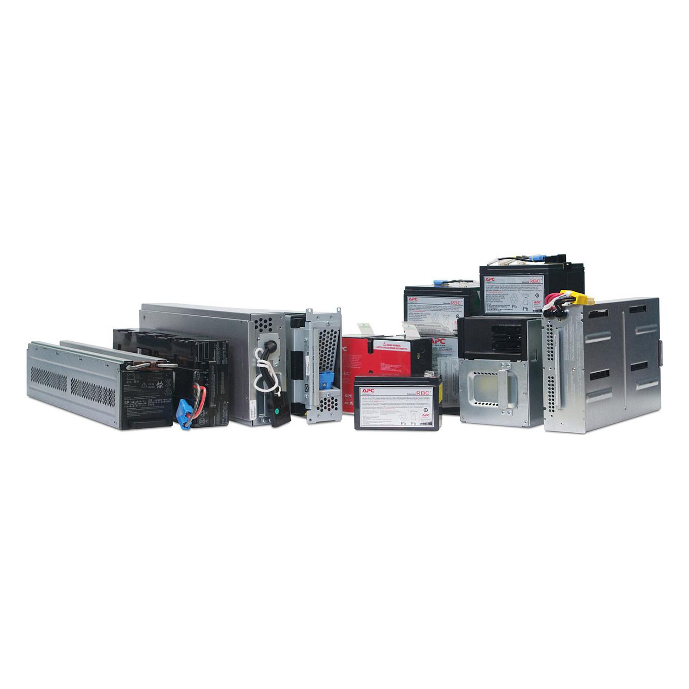 Bateri për UPS APC RBC34, 6 V, 9 Ah, VRLA – Zezë - 2