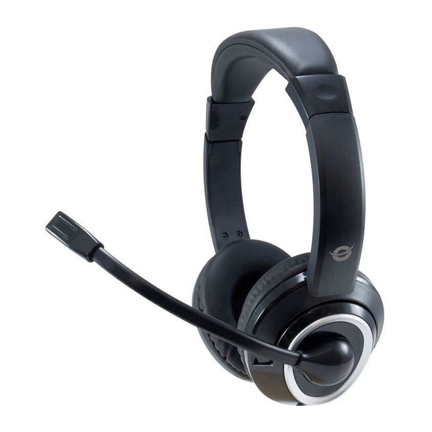 Kufje pa Kabllo Conceptronic Stereo Headset / with Integrated Microphone / 2.0 m – Zezë - 3