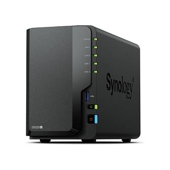 NAS Synology DiskStation DS225+, 2 Bay, Intel Celeron J4125, 2GB DDR4, 1GbE, 2.5GbE - Zezë