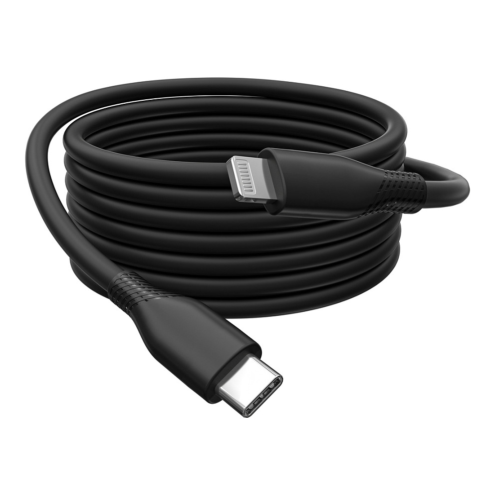 Kabllo USB  DIGITUS USB 2.0 Cable Type C–Lightning Silicone 1.0m MFI - Zezë - 5