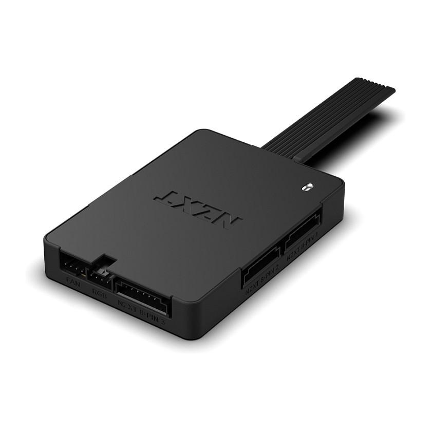 Kontrollues për Ventilatorë dhe RGB NZXT Control Hub, 5 kanale ventilatorësh, 5 kanale RGB, USB 2.0, 8-pin PCIe - Zezë - 5