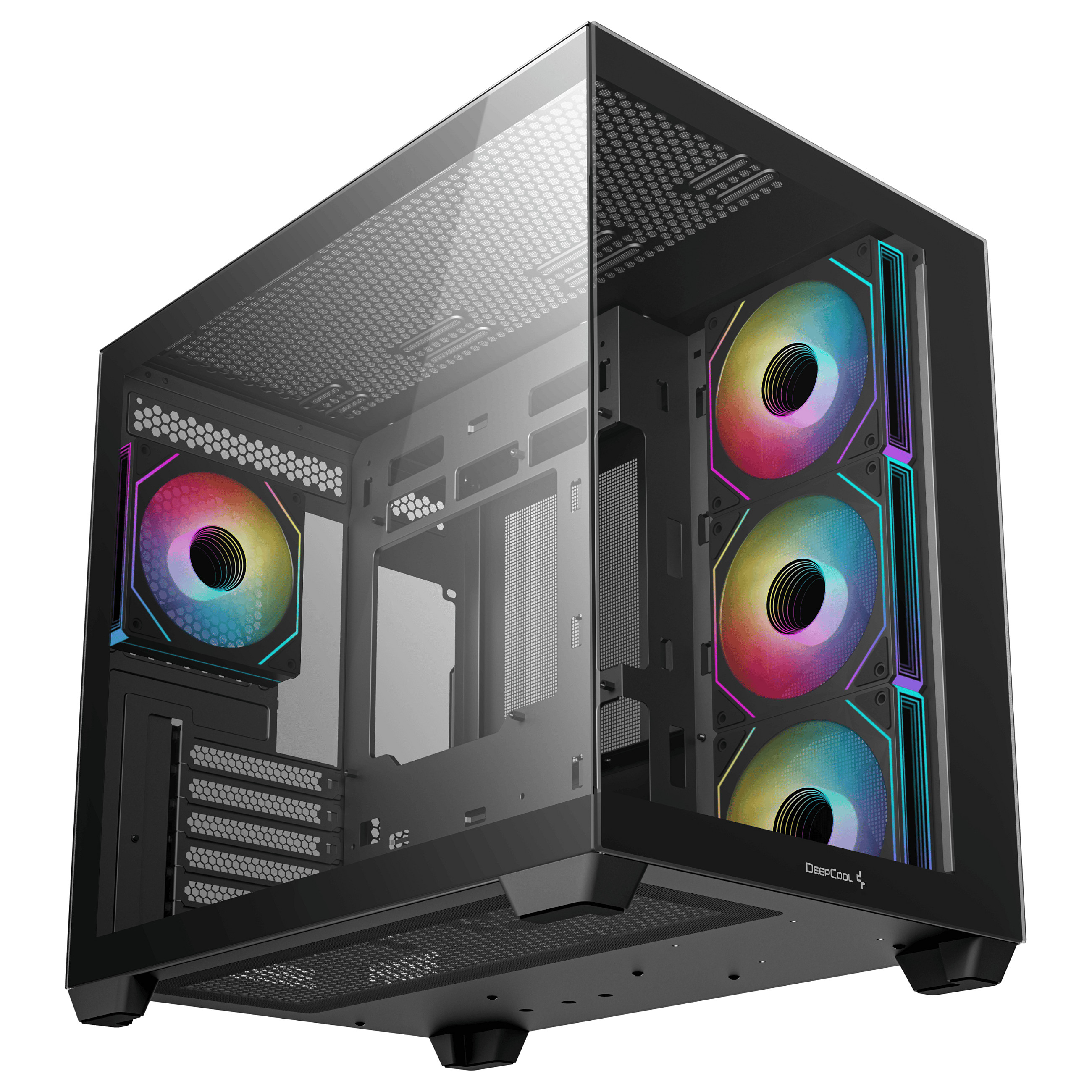 Kasë DeepCool CG530 4F - Zezë - 3