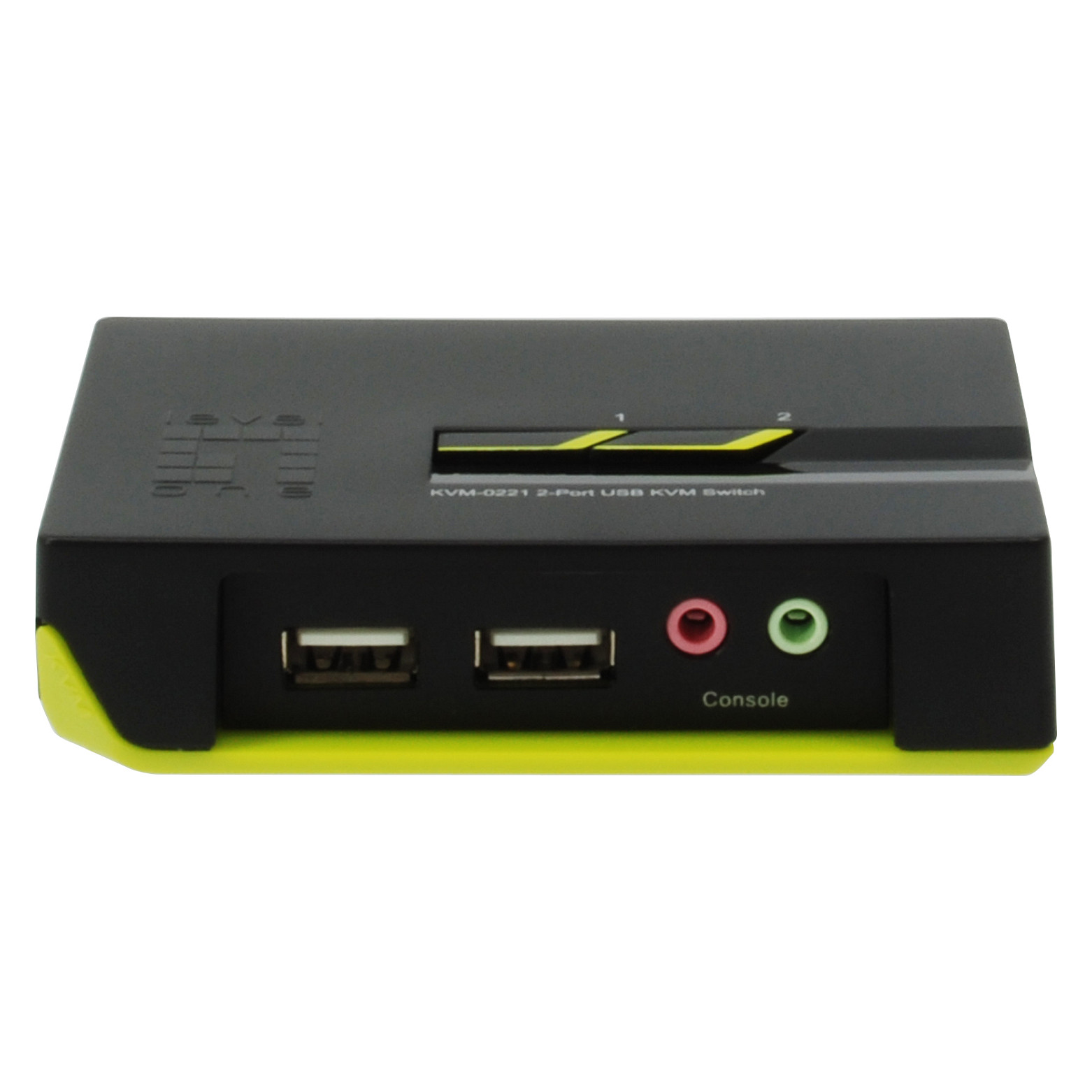 LevelOne KVM Switch / 2-Port USB + Audio - 5