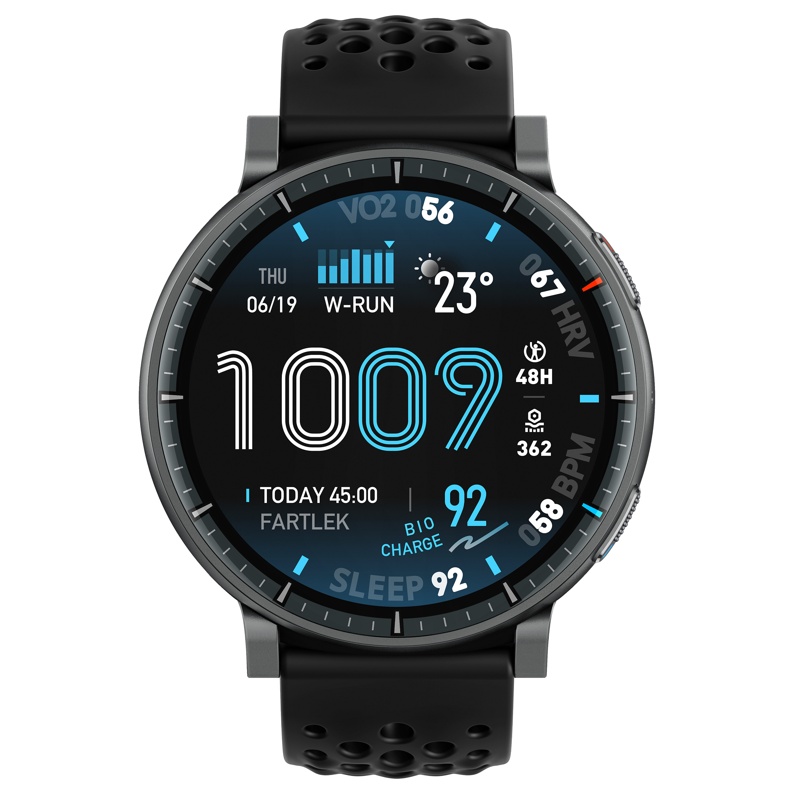 Orë e Mençur Amazfit Active Max / AMOLED 1.5" / GPS / NFC / Bluetooth / 4GB - E Zezë - 2