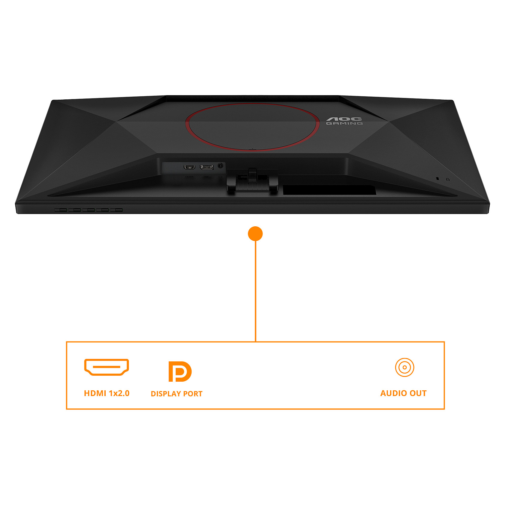 Monitor Gaming AOC 27G42E / 27"/ Full HD Fast IPS / LCD / 180Hz / 1ms / HDMI + DisplayPort - Zezë - 3