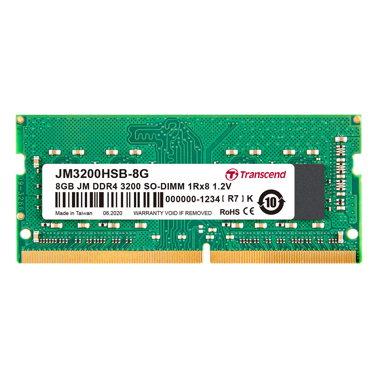 DDR4 3200 8GB Transcend JetRAM - RAM Memorie - 2