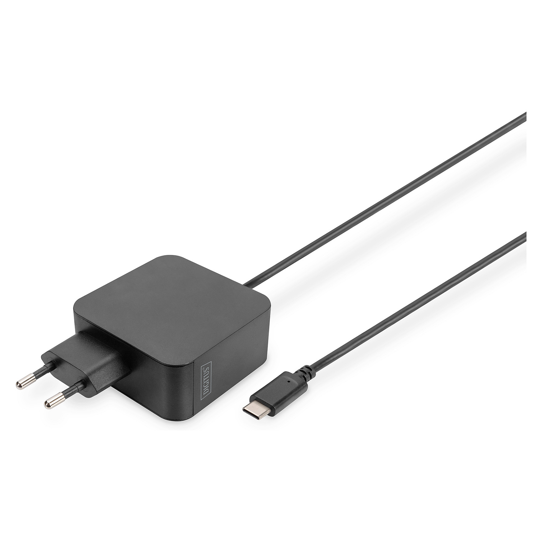 Adapter Digitus Universal Notebook Netzteil USB-C 65W 1.2m Kabel - 1