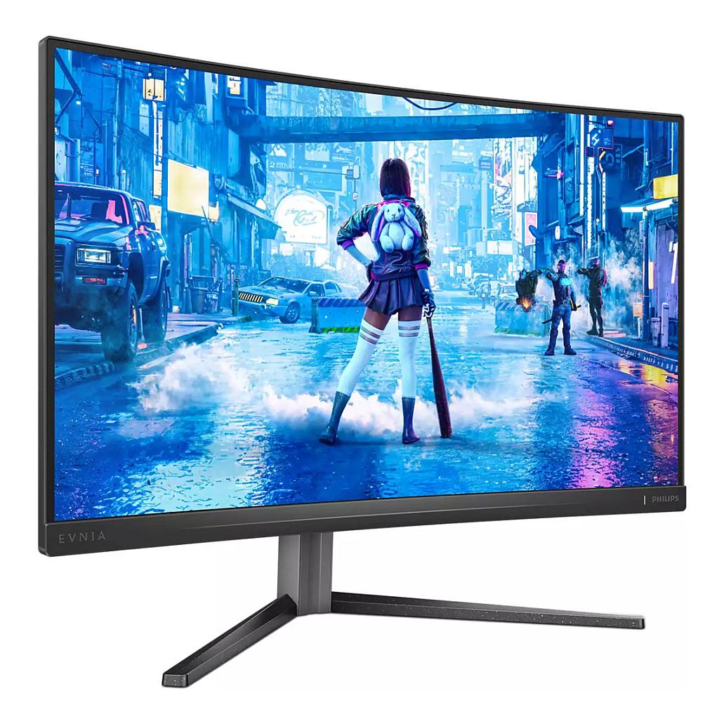 Monitor Gaming Philips Evnia 27M2C5200W/00 / 27″ / FHD Fast VA Curved / 280 Hz / 0.3 ms / DisplayPort + HDMI - Hiri - 7