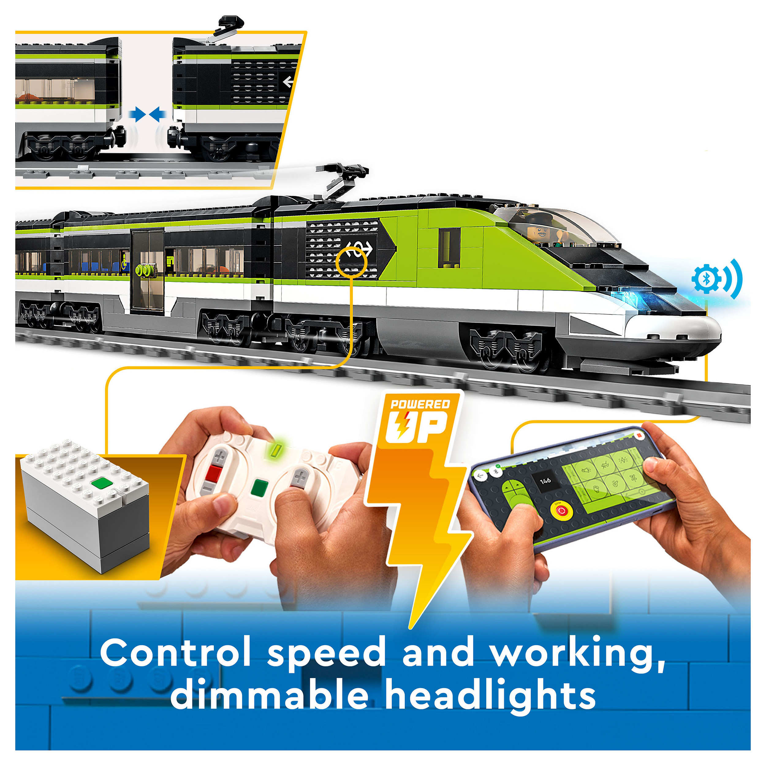 LEGO City – Passenger High-Speed Train - 15