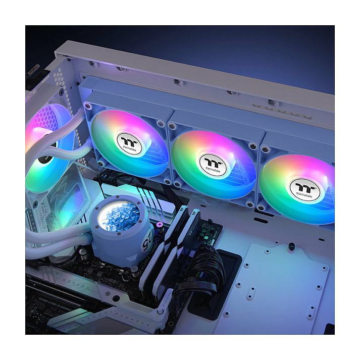Ftohës për Procesor K Cooler Thermaltake TH360 V2 Ultra ARGB Sync All-In-One Liquid Cooler Hydrangea Blue - 7