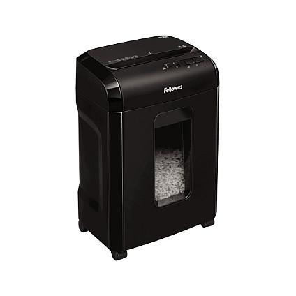 Shredder Fellowes Powershred 10M, Micro-Cut, P-5, 10 fletë, 2 × 12mm, 19L, Safety Lock - Zezë - 3