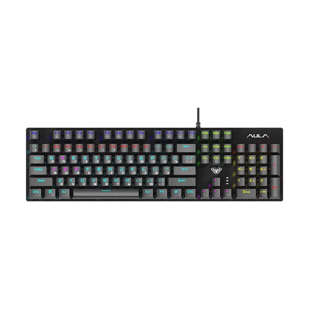 Tastierë Gaming Aula S2022 / Mekanike / RGB / Anti-Ghosting / E zezë - 1