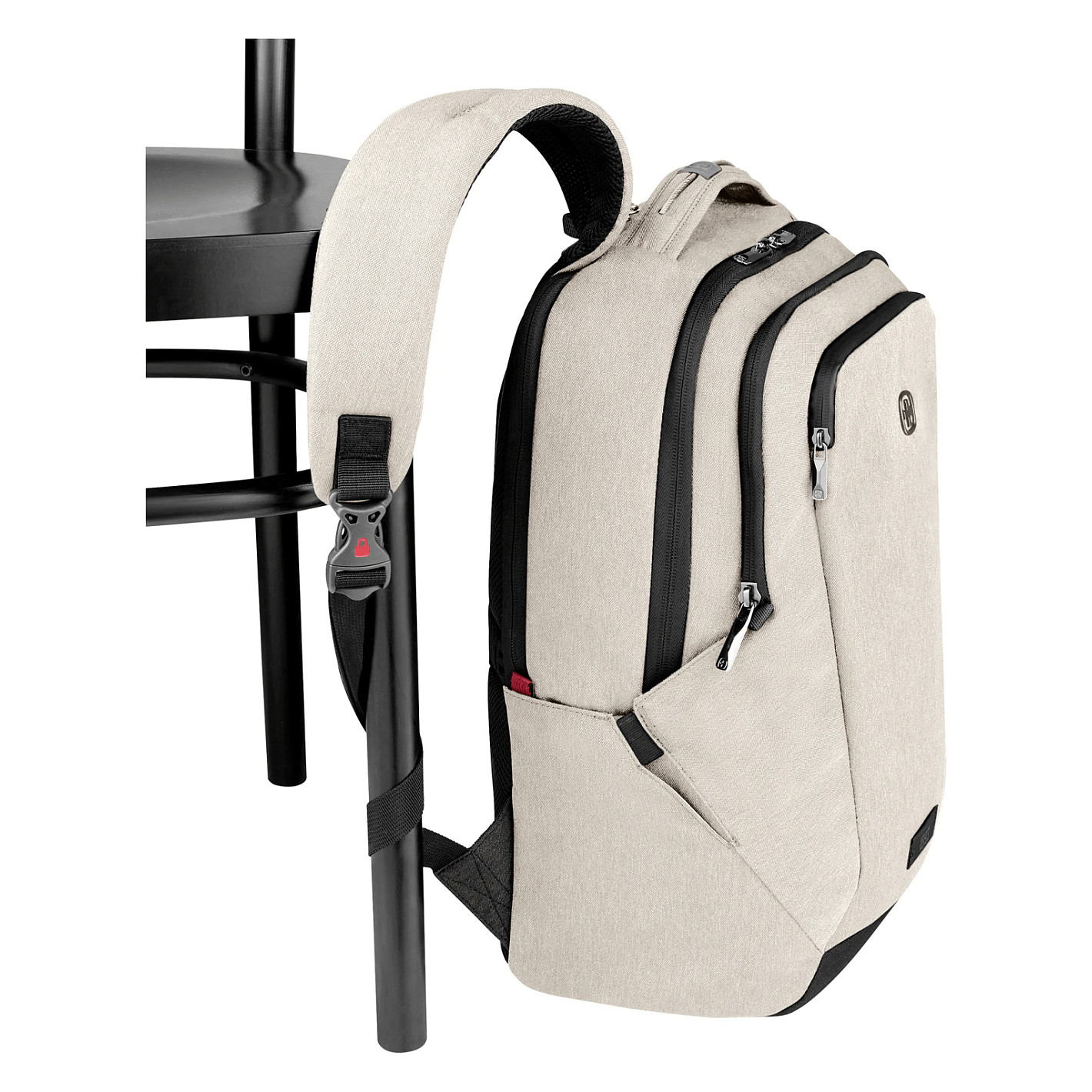 Çantë për laptop Wenger SwissGear MX Professional / Backpack / 16" / 21 L / Polyester / 10" Tablet / Padded Laptop Compartment / Organizer / Trolley Strap - Bezhë - 6