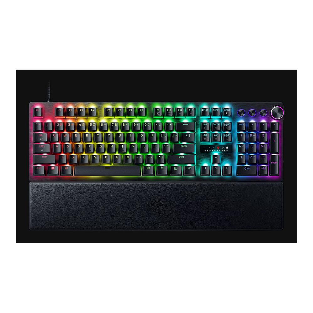 Tastierë Gaming Razer Huntsman V3 Pro / Wired / QWERTZ (DE) / Full-Size / Razer Analog Optical Gen-2 / RGB / USB-C / N-Key Rollover – Zezë - 2