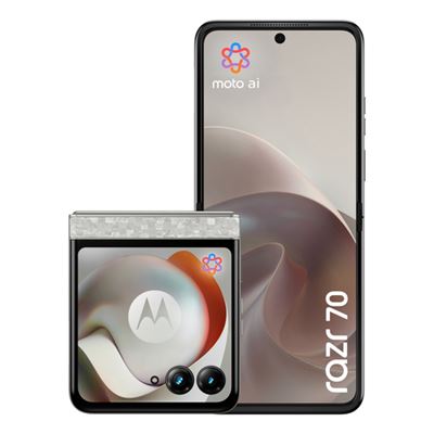 Telefon Motorola Razr 70 5G / 8GB / 256GB / Dual SIM - Bardhë - 2
