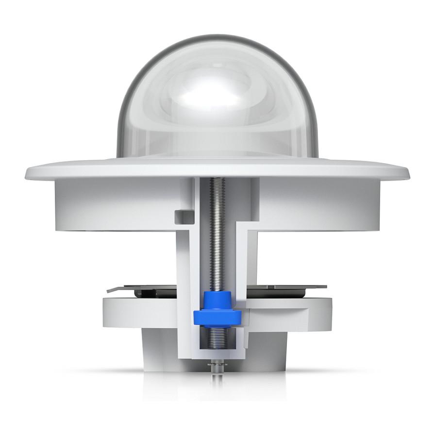 Mbajtëse për Kamera Sigurie Ubiquiti UACC-G5-Dome-Ultra-FM-W, Flush Mount, për G5 Dome Ultra, Montim në Mur ose Tavan, Indoor, Polikarbonat - Bardhë - 2