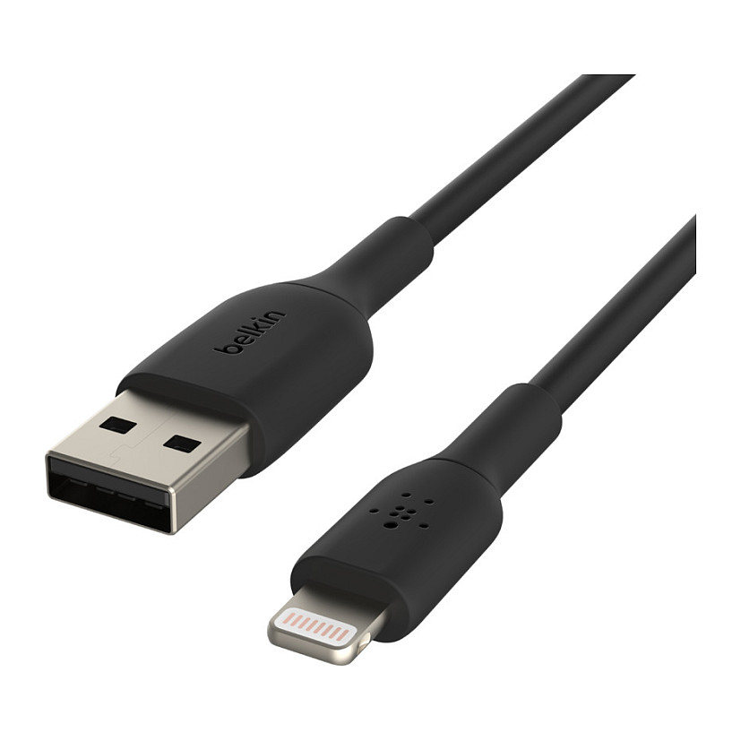 Aksesorë për telefon Belkin Lightning Lade/Sync Kabel PVC mfi zertifiziert 1m black - 5