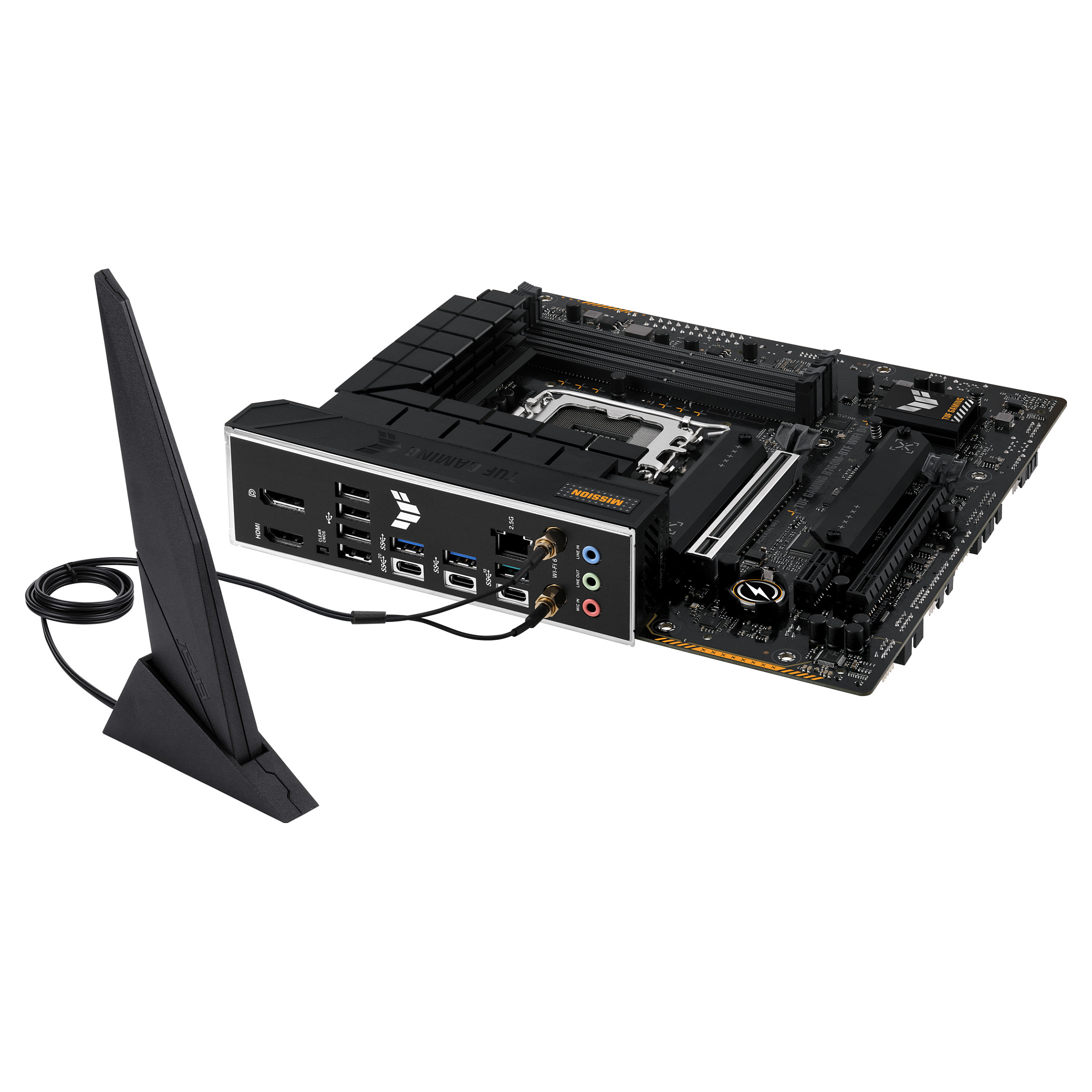 Pllakë Amë ASUS TUF B760M-PLUS GAMING BTF mATX D4 - 11