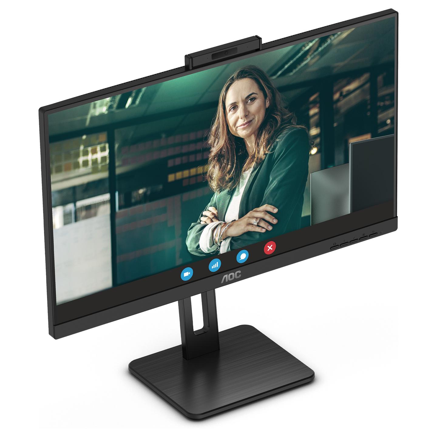 Monitor AOC 24P3QW, 23.8", Full HD IPS, 100Hz, 4ms, 2xHDMI+DP+USB - Zezë - 9