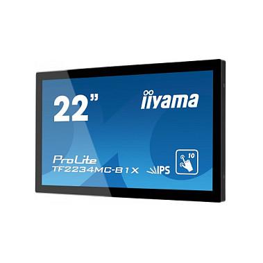 Monitor iiyama ProLite TF2234MC-B1X, 21.5", Full HD IPS Touch, 75Hz, 8ms, DVI+VGA+USB - Zezë - 6