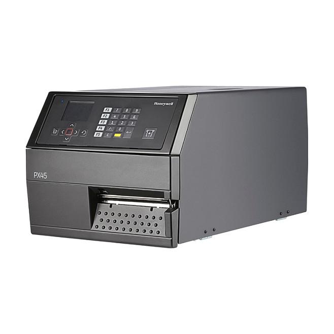 Printer Etiketash Industrial Honeywell PX45A, transferim termik, 300 dpi, shpejtësi deri në 300 mm/s, gjerësi printimi 110 mm, Ethernet, USB, RS-232 – Zezë - 1