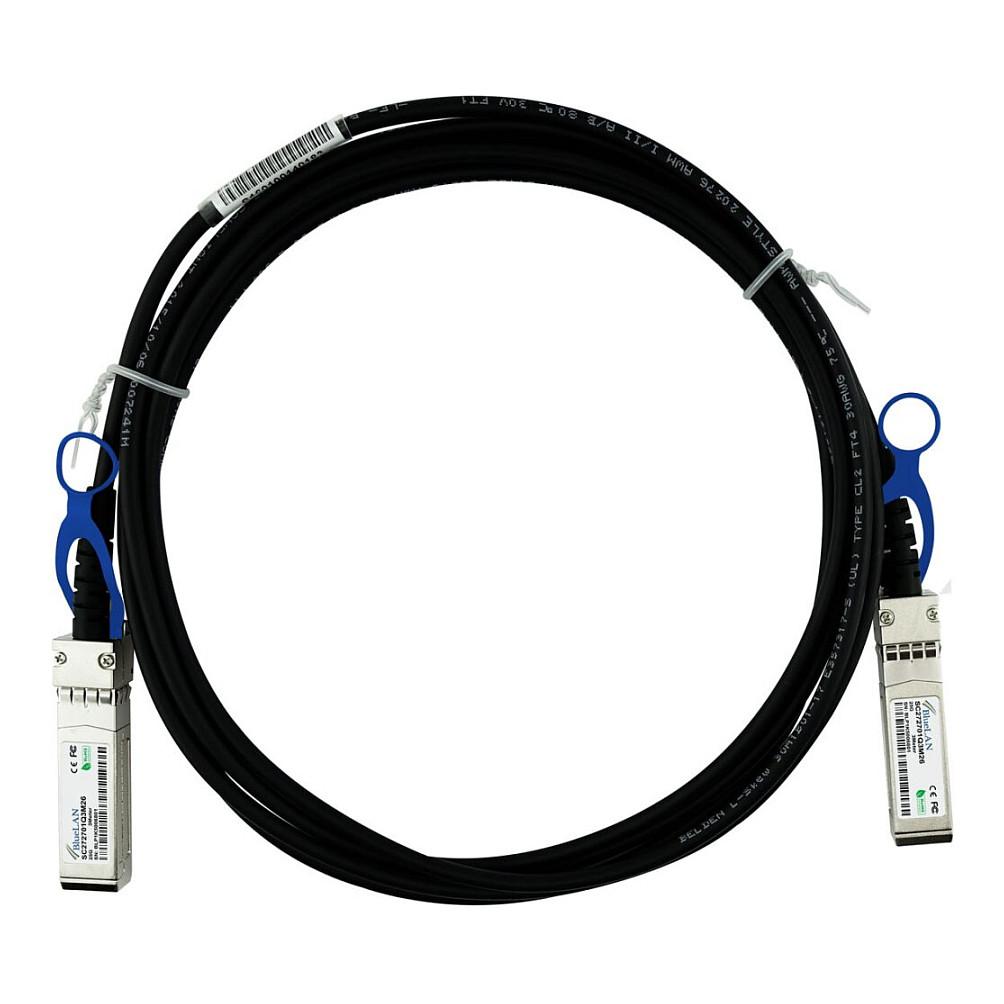 Kabllo për Rrjet BlueOptics DAC-SFP-25G-1M-BL, 25 Gbps, SFP28 në SFP28, DAC, 1 m - Zezë - 1
