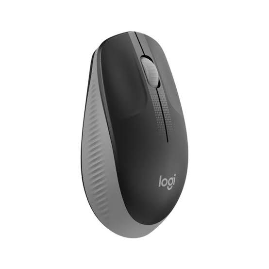 Maus pa Kabllo Logitech M190 / Optik / 1000 DPI / 3 Butona / 2.4 GHz / USB Nano-Receiver - Gri - 1
