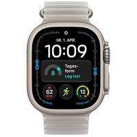 Apple Watch Ultra 4, 49mm, GPS + Cellular, Natural Titanium, Translucent Grey Ocean Band - 2