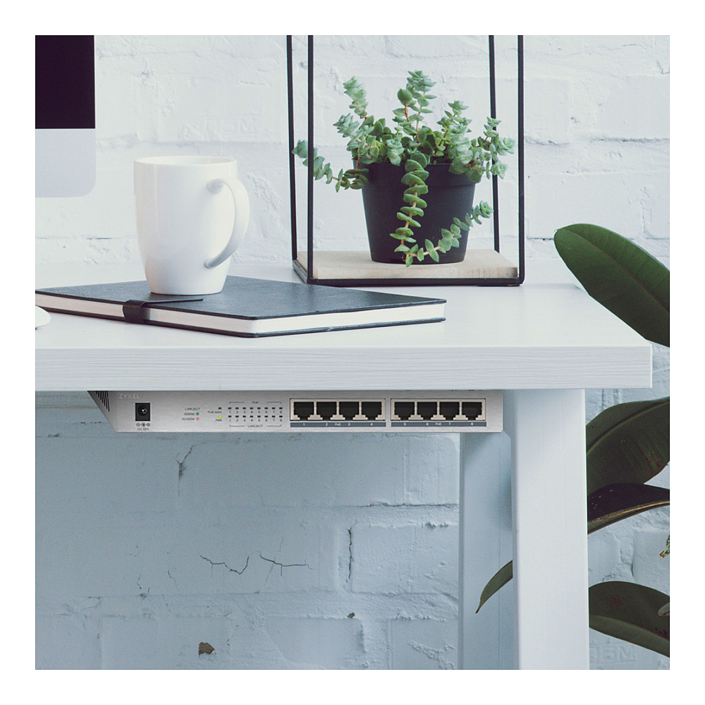 Switch 8P Zyxel GS-1008HP POE - 8