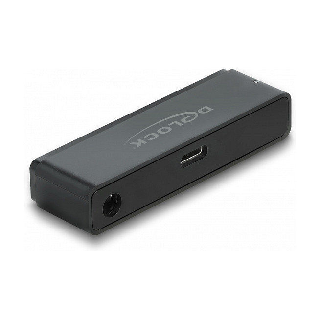Adapter DeLOCK 64188 / USB-C në SATA / USB 3.2 Gen 2 / 6Gbps / HDD & SSD 2.5" + 3.5" – Zezë