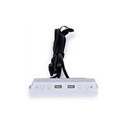 Modul I/O për Kasë Lian Li LANCOOL 216, Kontrollues ARGB, 2×USB 3.0 - Bardhë - 2