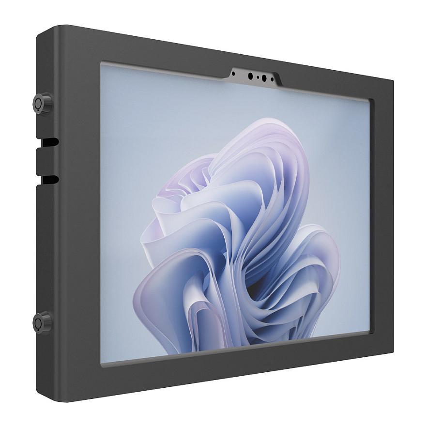 Mbajtës për Tablet Compulocks Apex Enclosure / Microsoft Surface Pro 8, 9, 10, 11 / 13" / Montim në Mur / i Kyçshëm / Alumini - Zezë