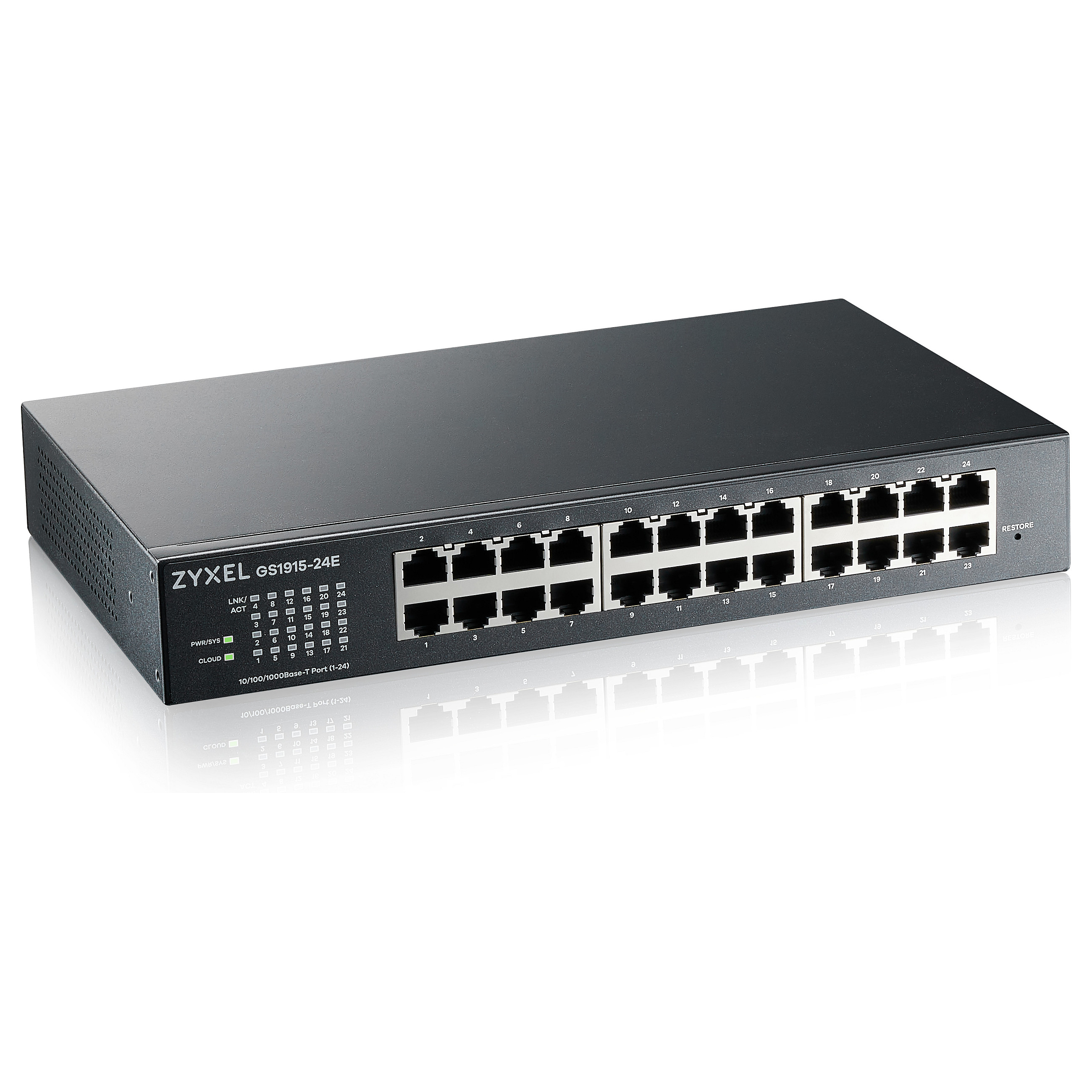 Ruter Zyxel 24P Zyxel GS1915-24E M RM - 1