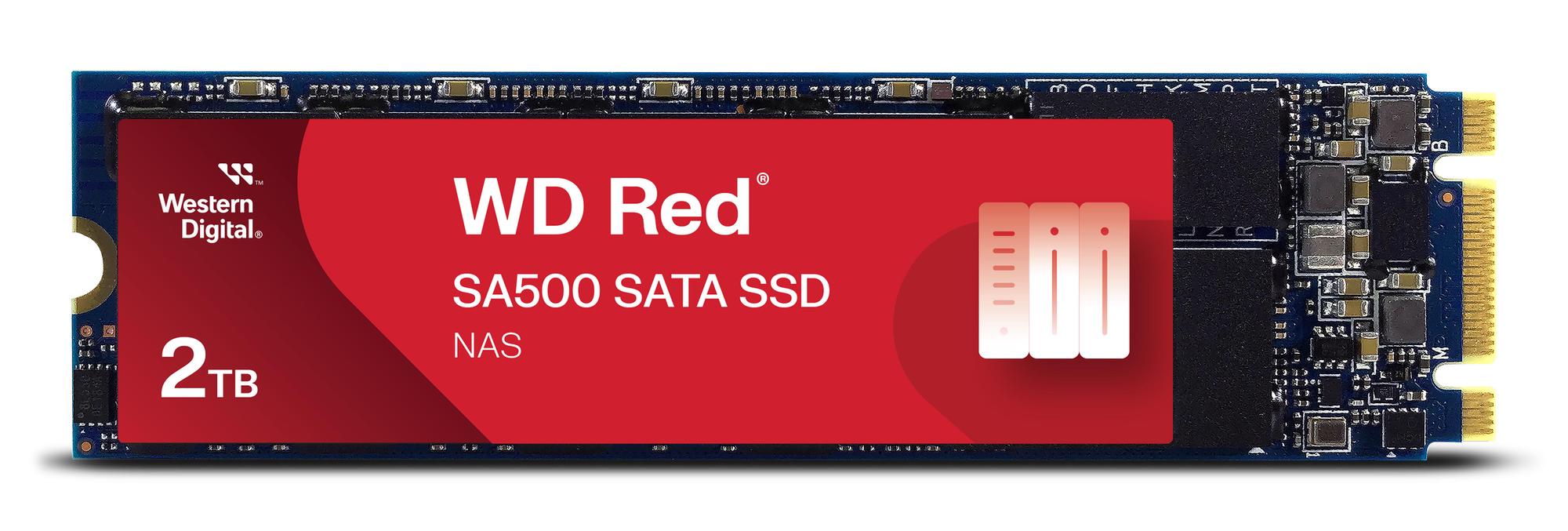 SSD e Brendshme Western Digital WD Red SA500 NAS / 2TB / M.2 SATA - 2