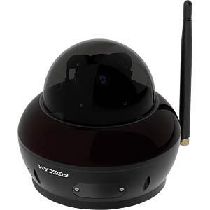 Kamerë Sigurie IP CCTV Foscam D8T, 8MP, 4K, 3.9mm, 106°, Wi-Fi 6, Pan 350°, Tilt 70°, IR 20m, AI, Audio 2-Kahëshe, MicroSD deri 512GB, IP66, IK10 - Zezë - 2