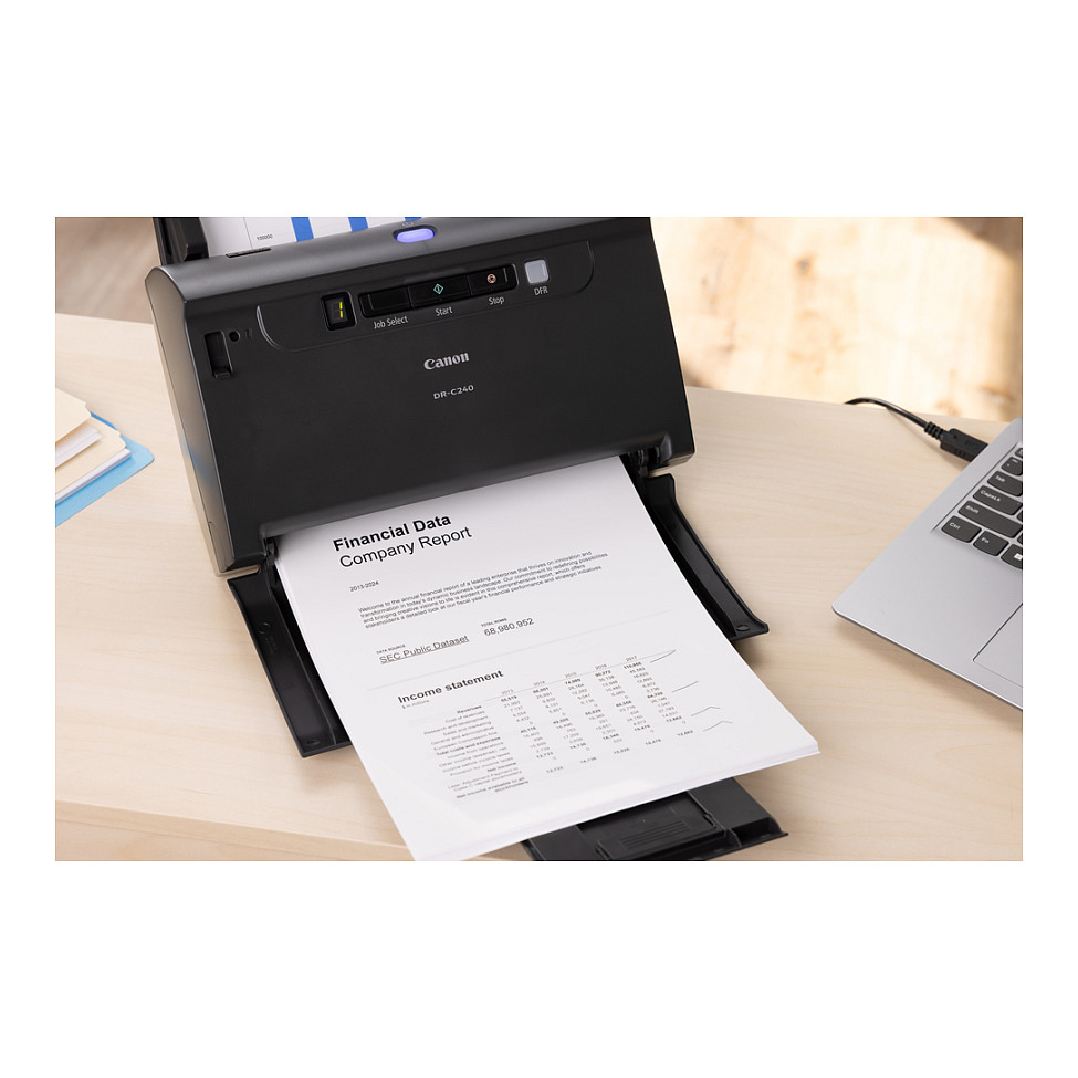 Skaner Canon imageFORMULA DR-C240 A4 / 45 S. /Min USB 2.0 Duplex - 11