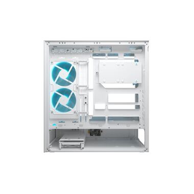 Kasë PC COUGAR CFV235 Vision / Mid Tower / ATX / 2x 120mm + 3x 140mm Fan Support / Tempered Glass / 9.16" LCD / 360mm Radiator / ARGB - Bardhë - 4
