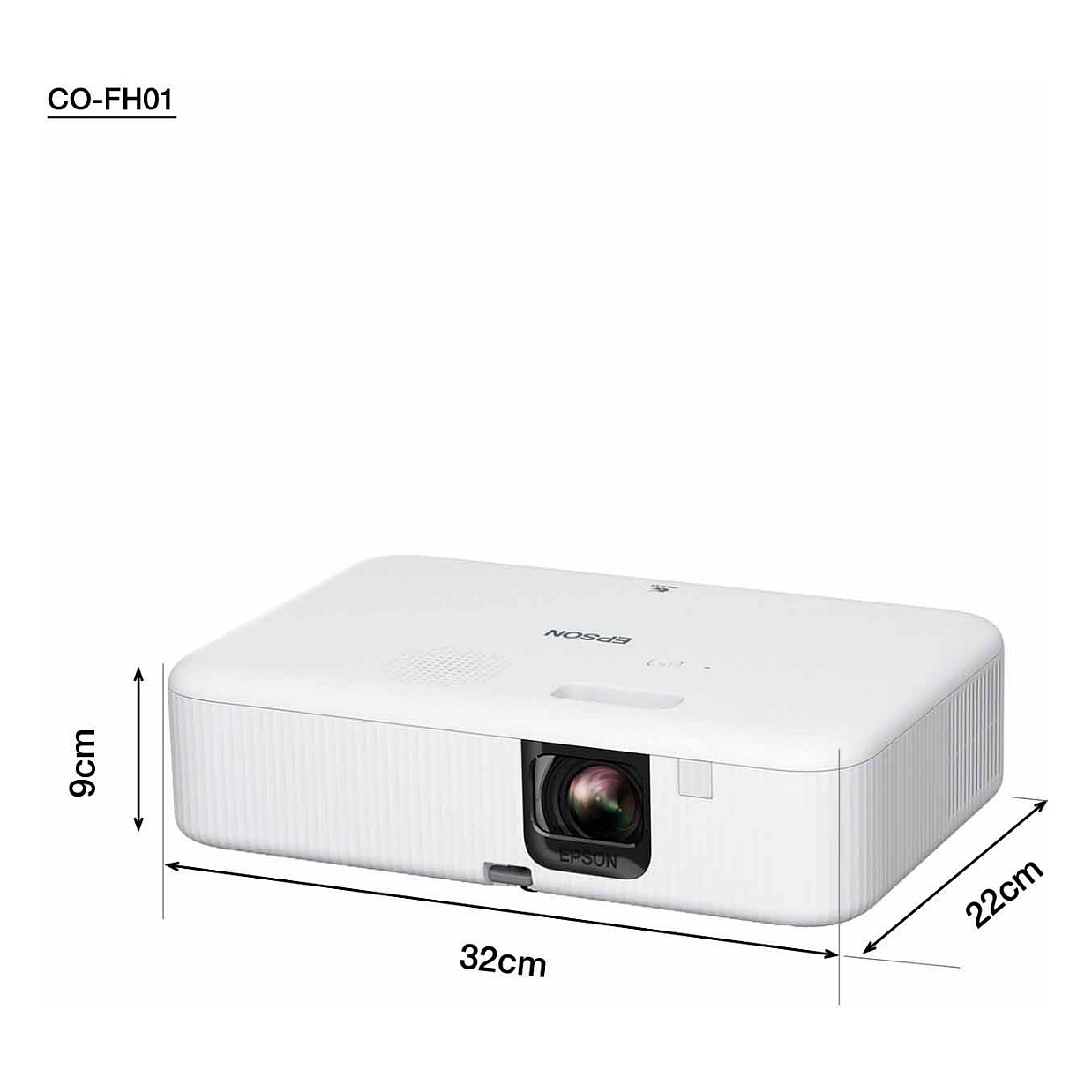 Projektor Epson CO‑FH01 / 3LCD / 3000 Lumen / HDMI USB / Full HD - Bardhë - 9