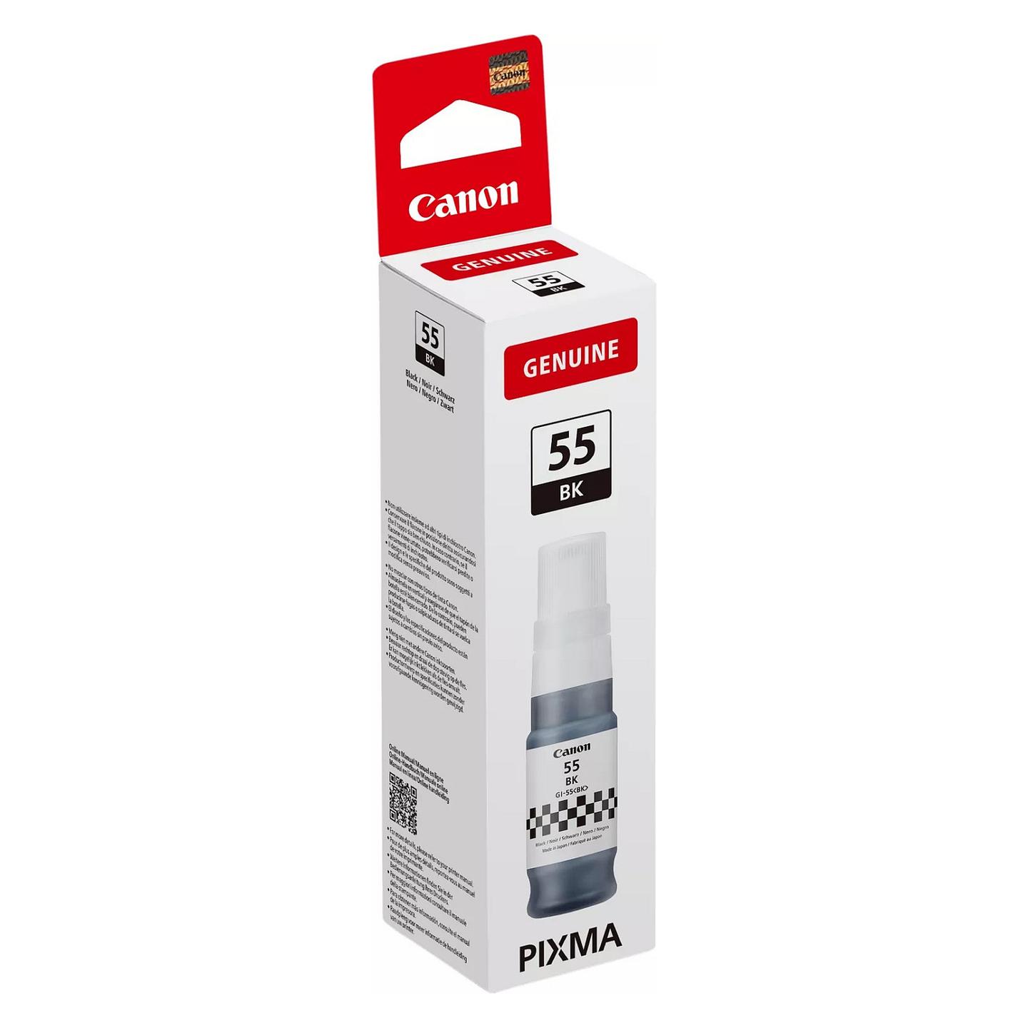 Ink Canon GI-55BK, 70 ml - Zezë - 3