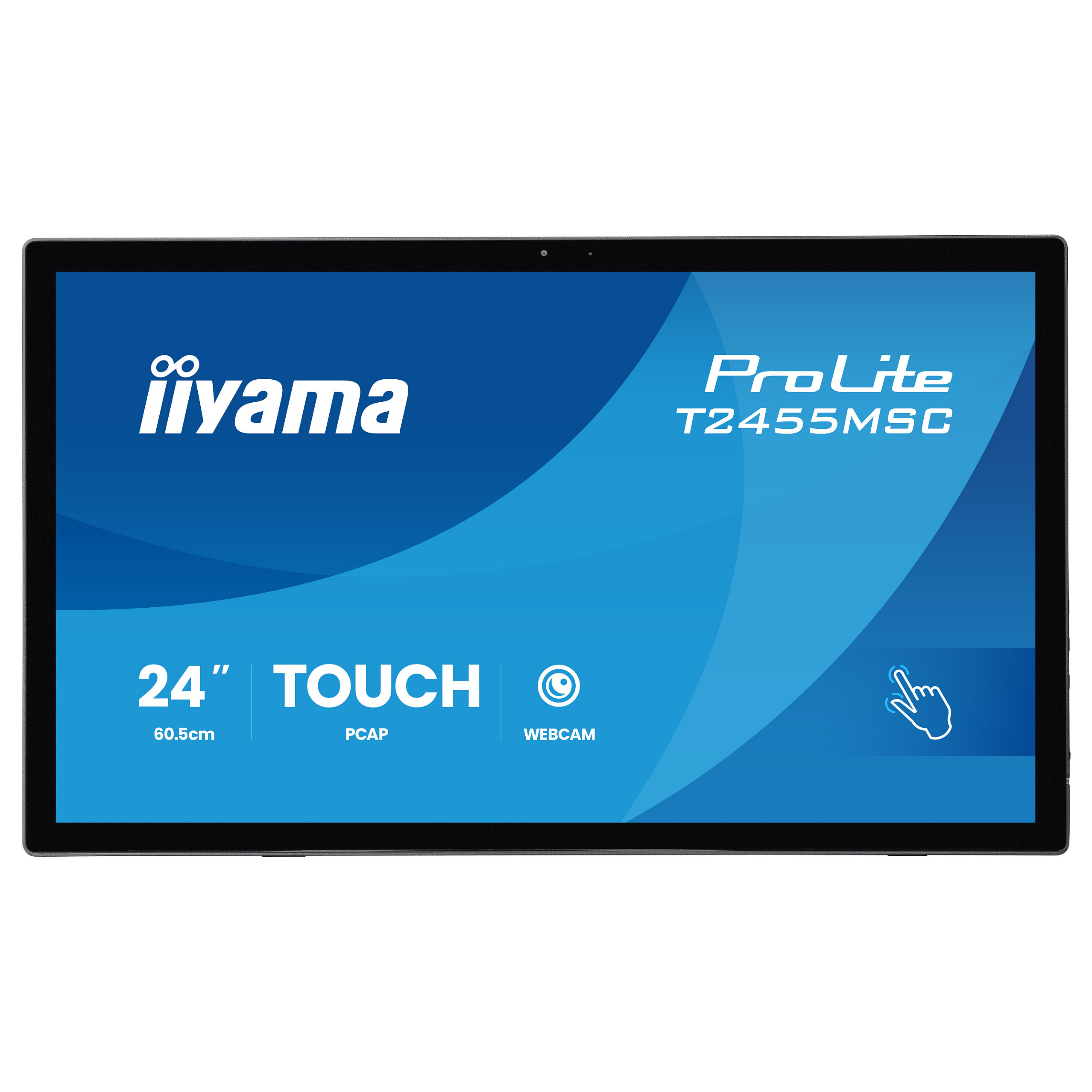 Monitor iiyama ProLite T2455MSC-B2 / 23.8"/ Full HD IPS / 120Hz / 5ms / Touch / HDMI+DP - Zezë - 2