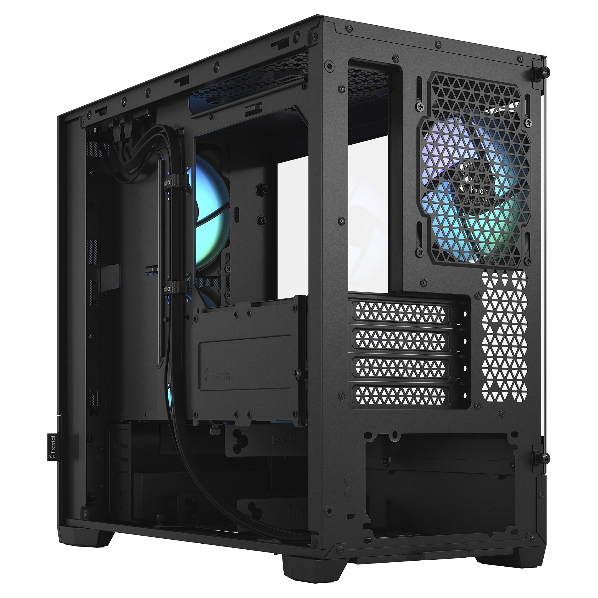 Kasë Mini Fractal Design Pop Mini Air Window – Zezë - 8
